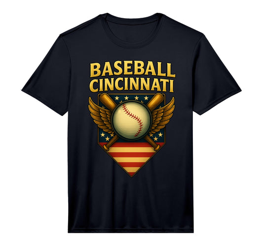 Baseball Cincinnati Fan Cincinnati T-Shirt - Trendy Graphic Men Women - T-Shirt, Sweatshirt, Hoodie