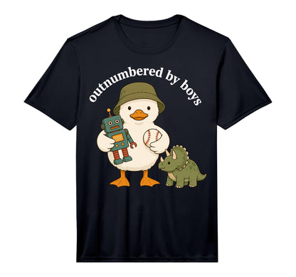 Mens Outnumbered Funny Mom Mama Mom Life T-Shirt - Trendy Graphic Unisex - T-Shirt, Sweatshirt, Hoodie