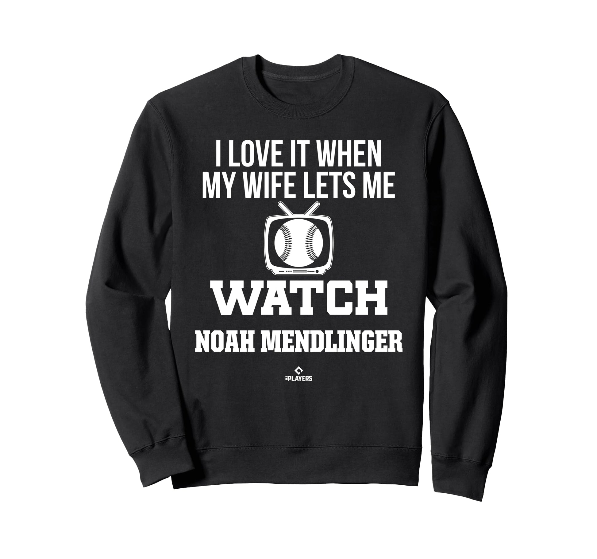 My Wife Lets Me Watch Noah Sweatshirt - Minimalist Print Men Women - T-Shirt, Sweatshirt, Hoodie