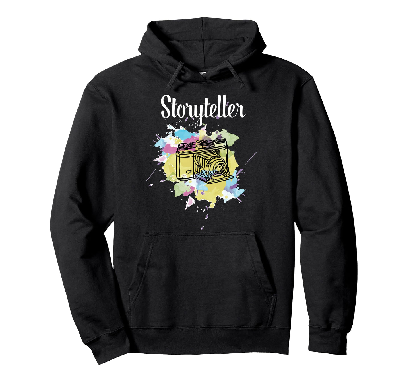 Storyteller Photographer Photography Hoodie - Graphic Print for Adults - T-Shirt, Sweatshirt, Hoodie