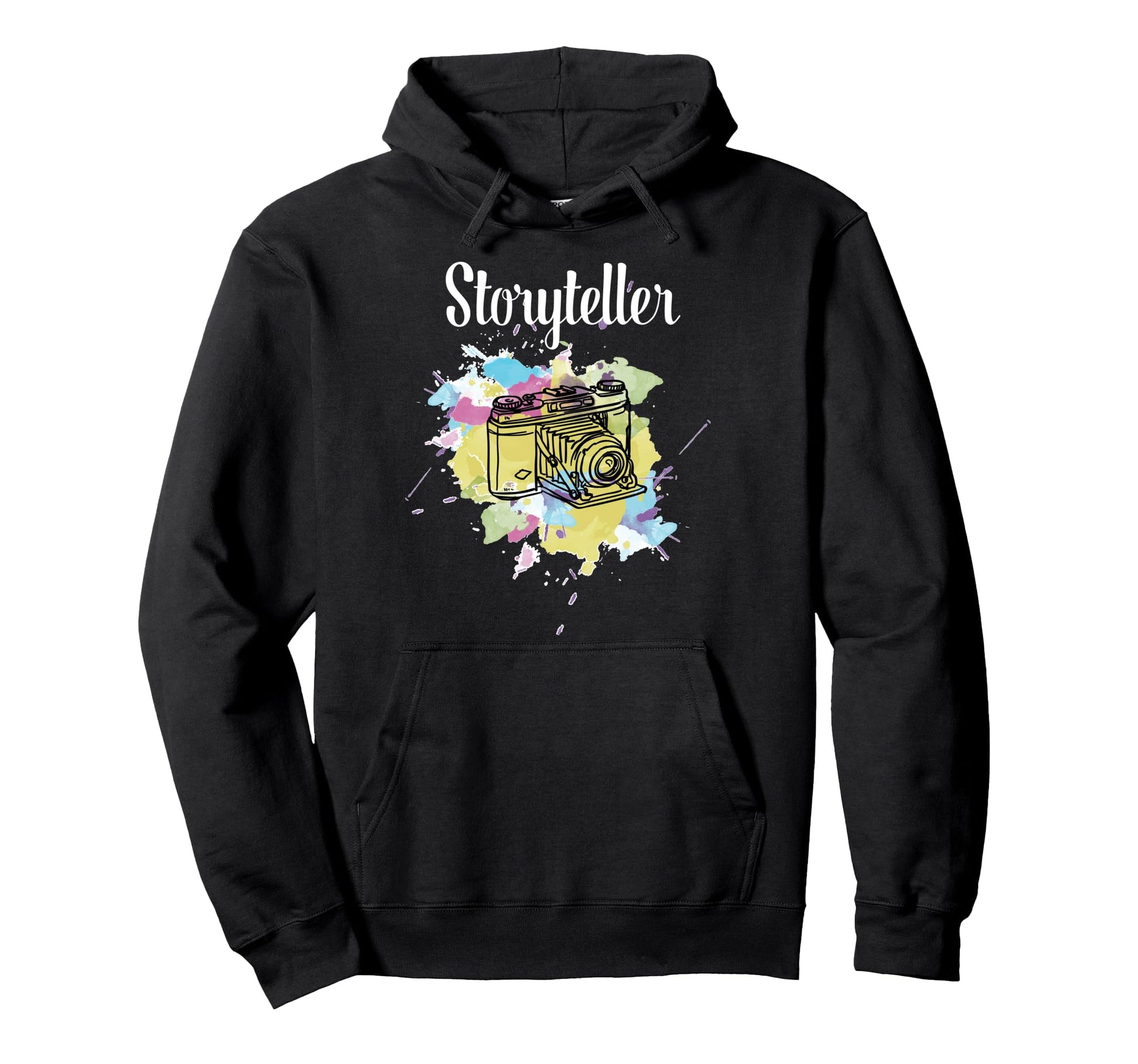 Storyteller Photographer Photography Hoodie - Graphic Print for Adults - T-Shirt, Sweatshirt, Hoodie