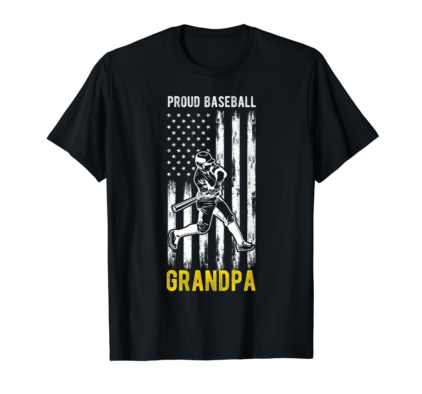 Proud Baseball Grandpa Family Team T-Shirt - Casual Everyday Wear Unisex - T-Shirt, Sweatshirt, Hoodie