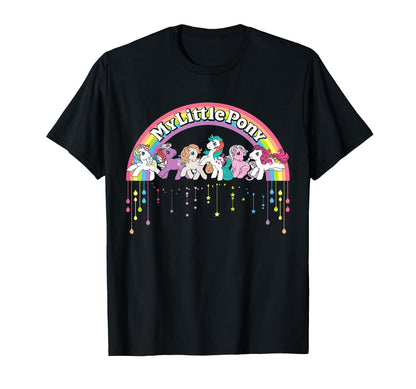 Logo Cartoon Rainbow Dash Rarity T-Shirt - Casual Everyday Wear for Adults - T-Shirt, Sweatshirt, Hoodie