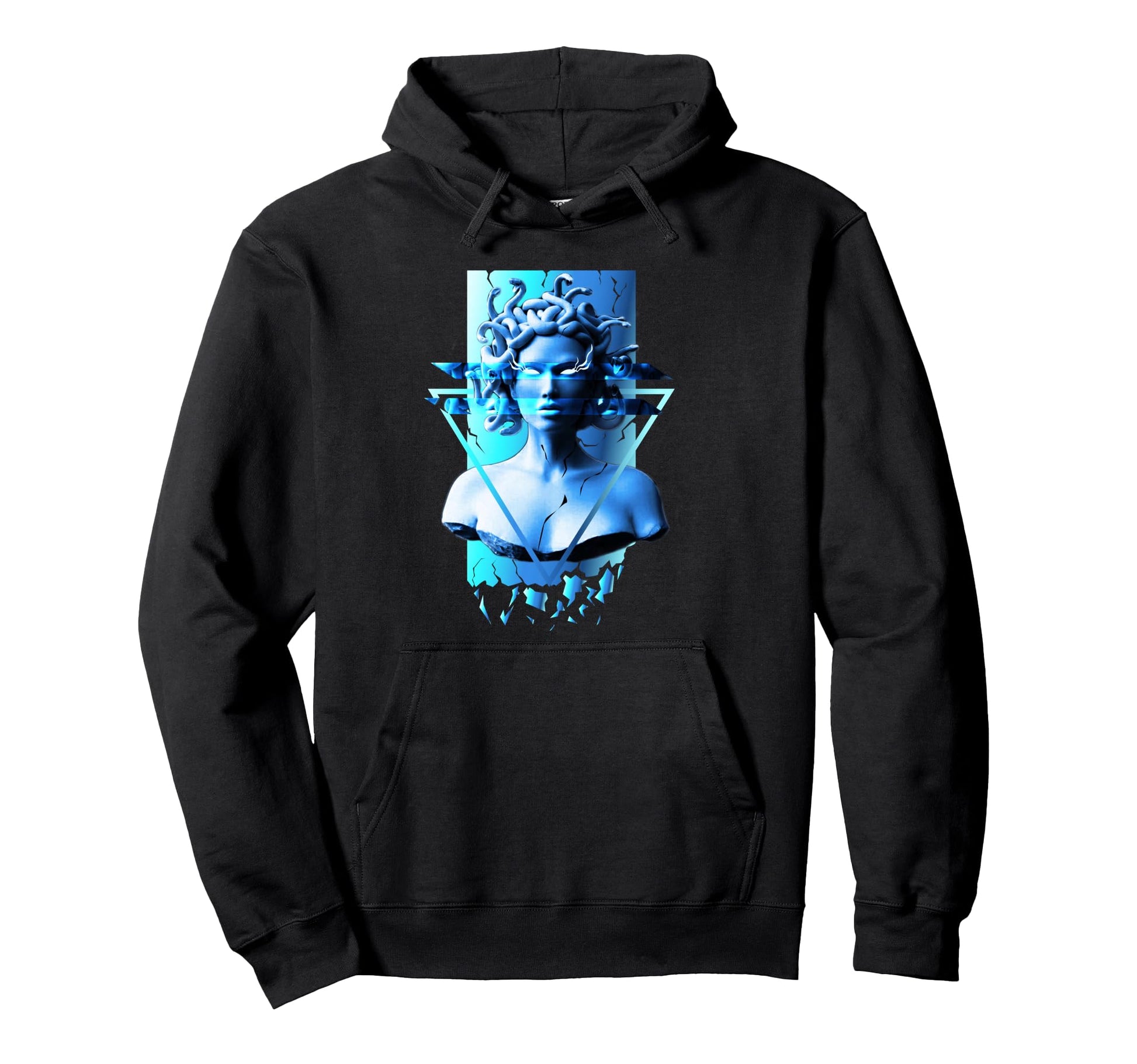 Medusa Snake Aesthetic Edgy Streetwear Hoodie - Novelty Apparel Men Women - T-Shirt, Sweatshirt, Hoodie