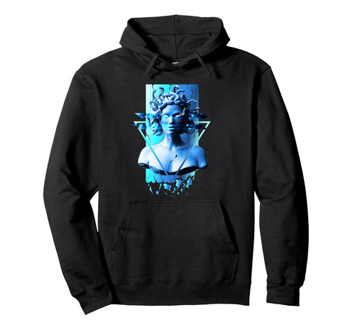 Medusa Snake Aesthetic Edgy Streetwear Hoodie - Novelty Apparel Men Women - T-Shirt, Sweatshirt, Hoodie