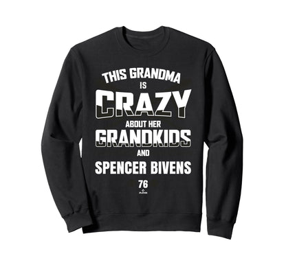 Grandma Crazy Spencer Bivens San Sweatshirt - Aesthetic Graphic Unisex - T-Shirt, Sweatshirt, Hoodie