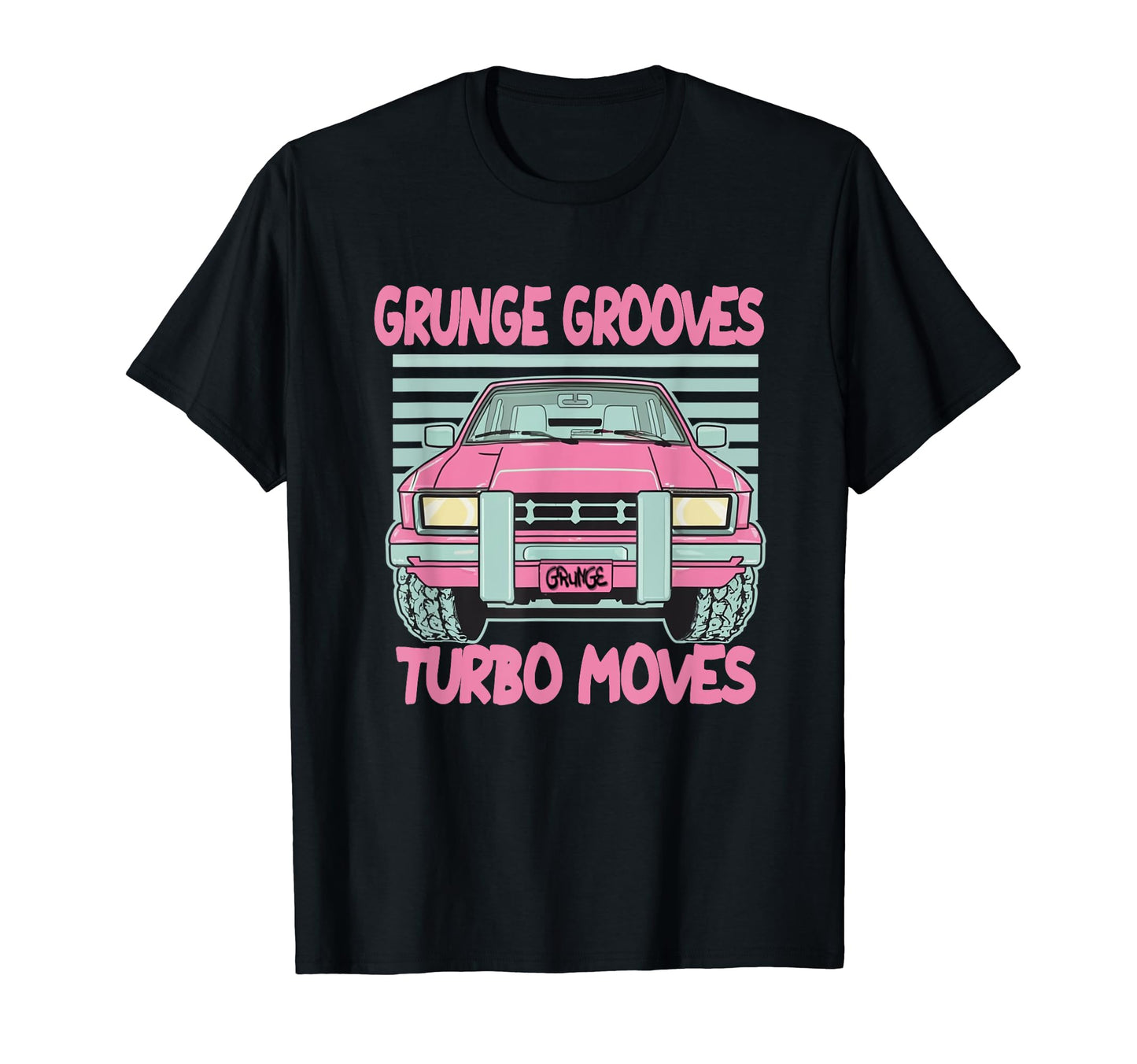 1990S Pickup Truck Vibes Grunge T-Shirt - Custom Art Print for Adults - T-Shirt, Sweatshirt, Hoodie