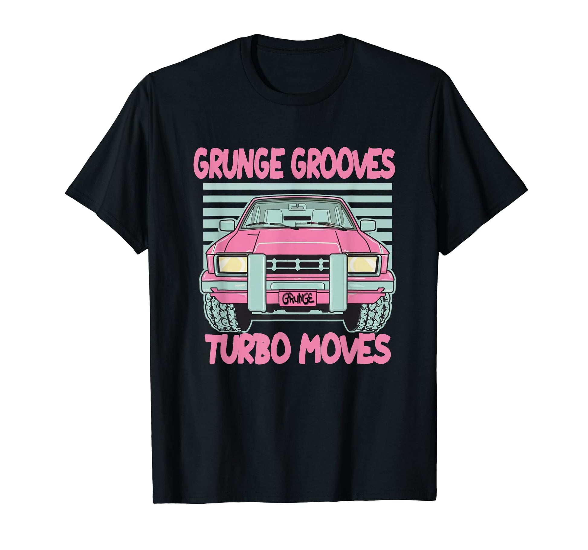 1990S Pickup Truck Vibes Grunge T-Shirt - Custom Art Print for Adults - T-Shirt, Sweatshirt, Hoodie