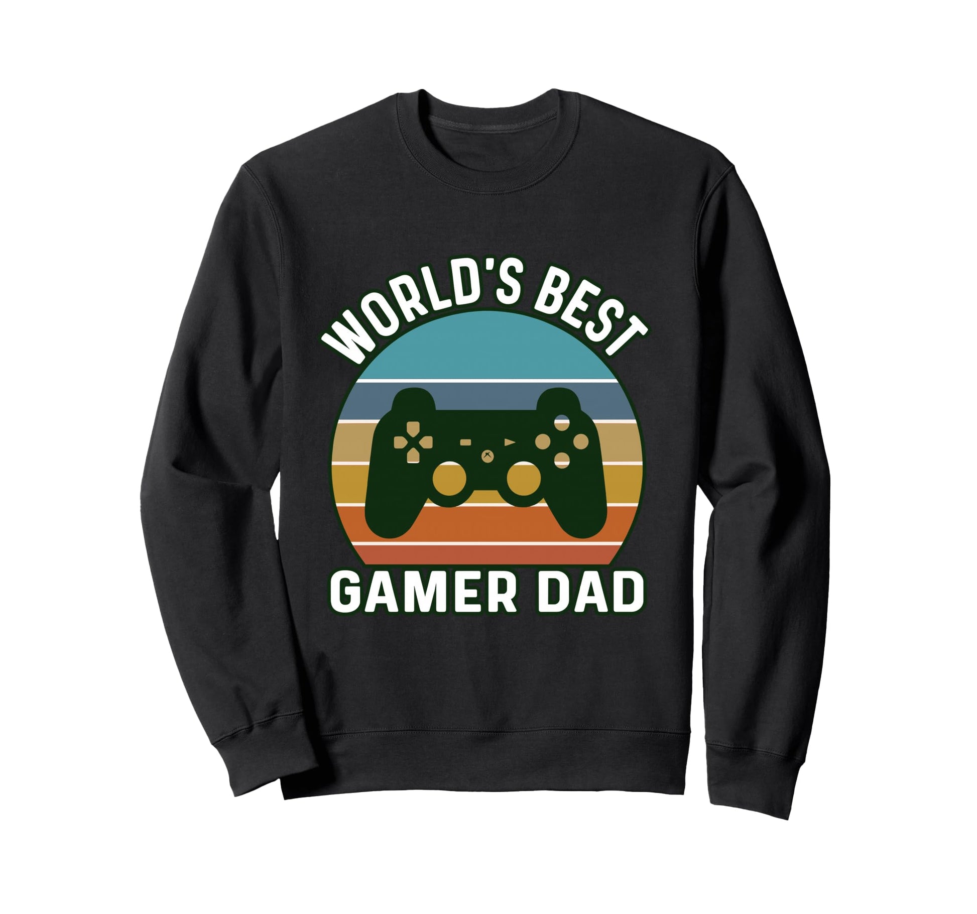 Fathers Day Video Game Daddy Best Dad Sweatshirt - Minimalist Print Unisex - T-Shirt, Sweatshirt, Hoodie