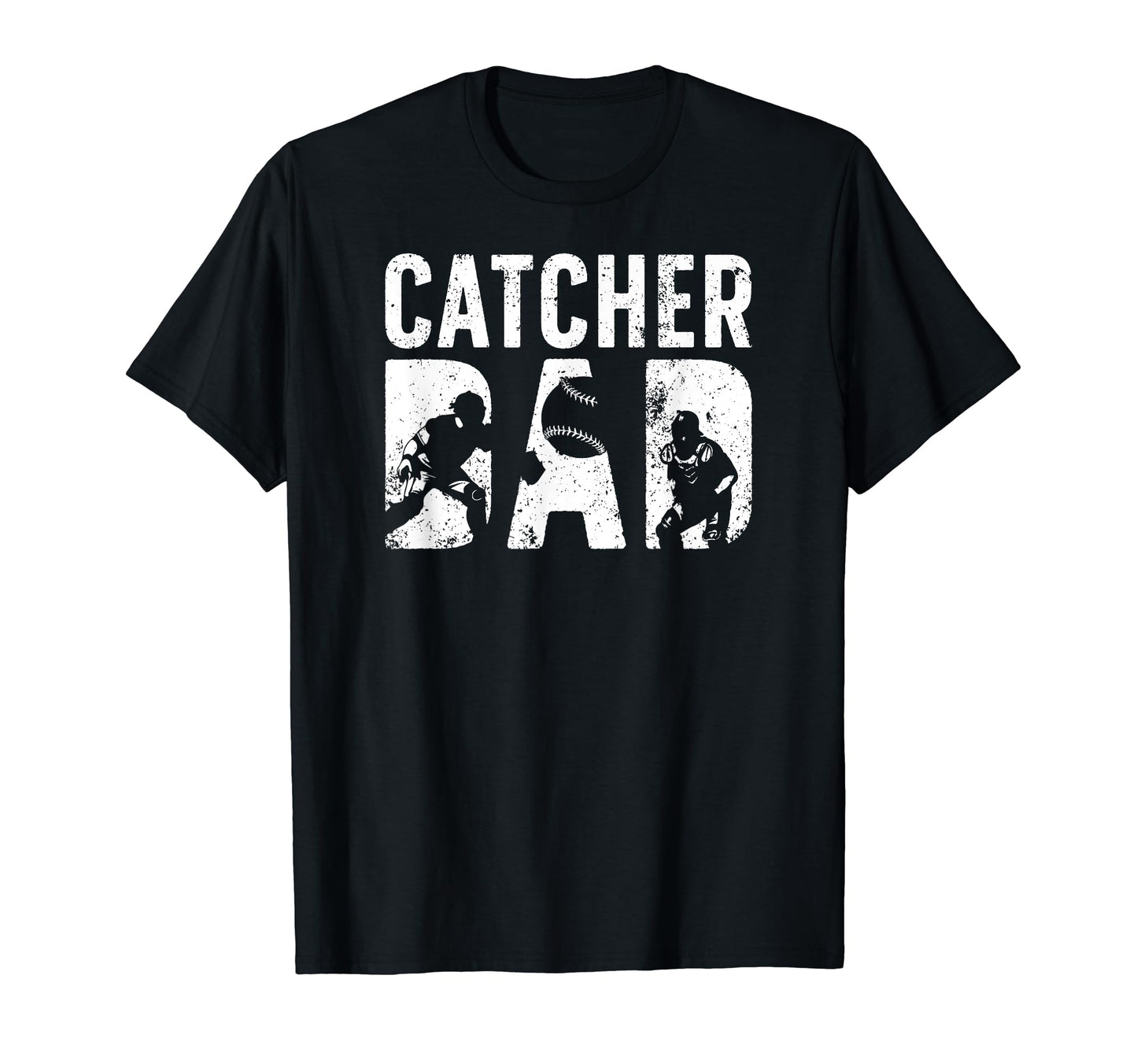 Baseball Catcher Dad Proud Baseball T-Shirt - Unique Graphic for Adults - T-Shirt, Sweatshirt, Hoodie