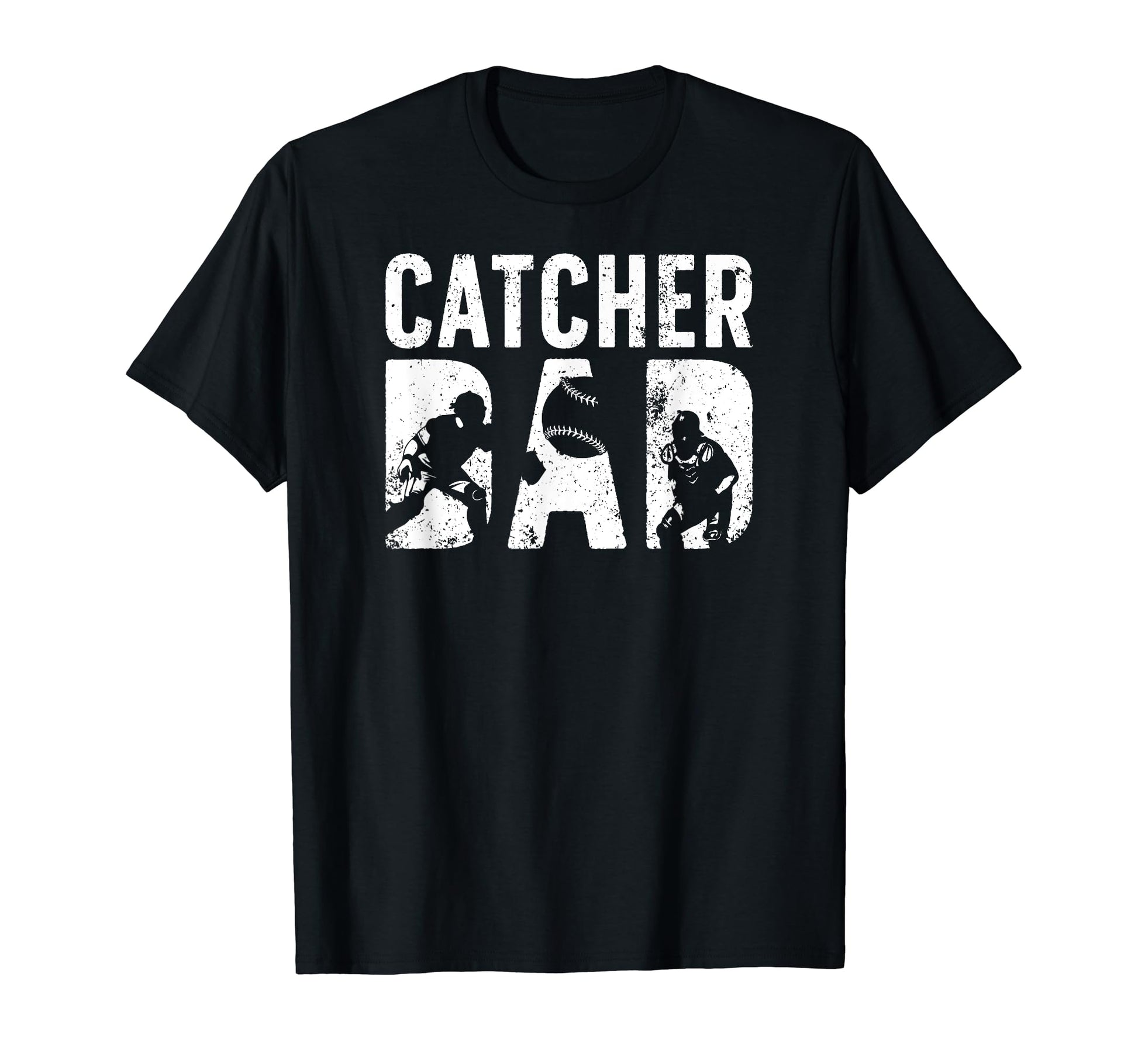 Baseball Catcher Dad Proud Baseball T-Shirt - Unique Graphic for Adults - T-Shirt, Sweatshirt, Hoodie