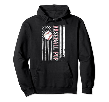Baseball Pop Baseball Player Pop Us Hoodie - Streetwear Style Men Women - T-Shirt, Sweatshirt, Hoodie