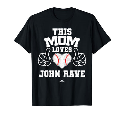 This Mom Loves John Rave Prospect T-Shirt - Minimalist Print Unisex - T-Shirt, Sweatshirt, Hoodie
