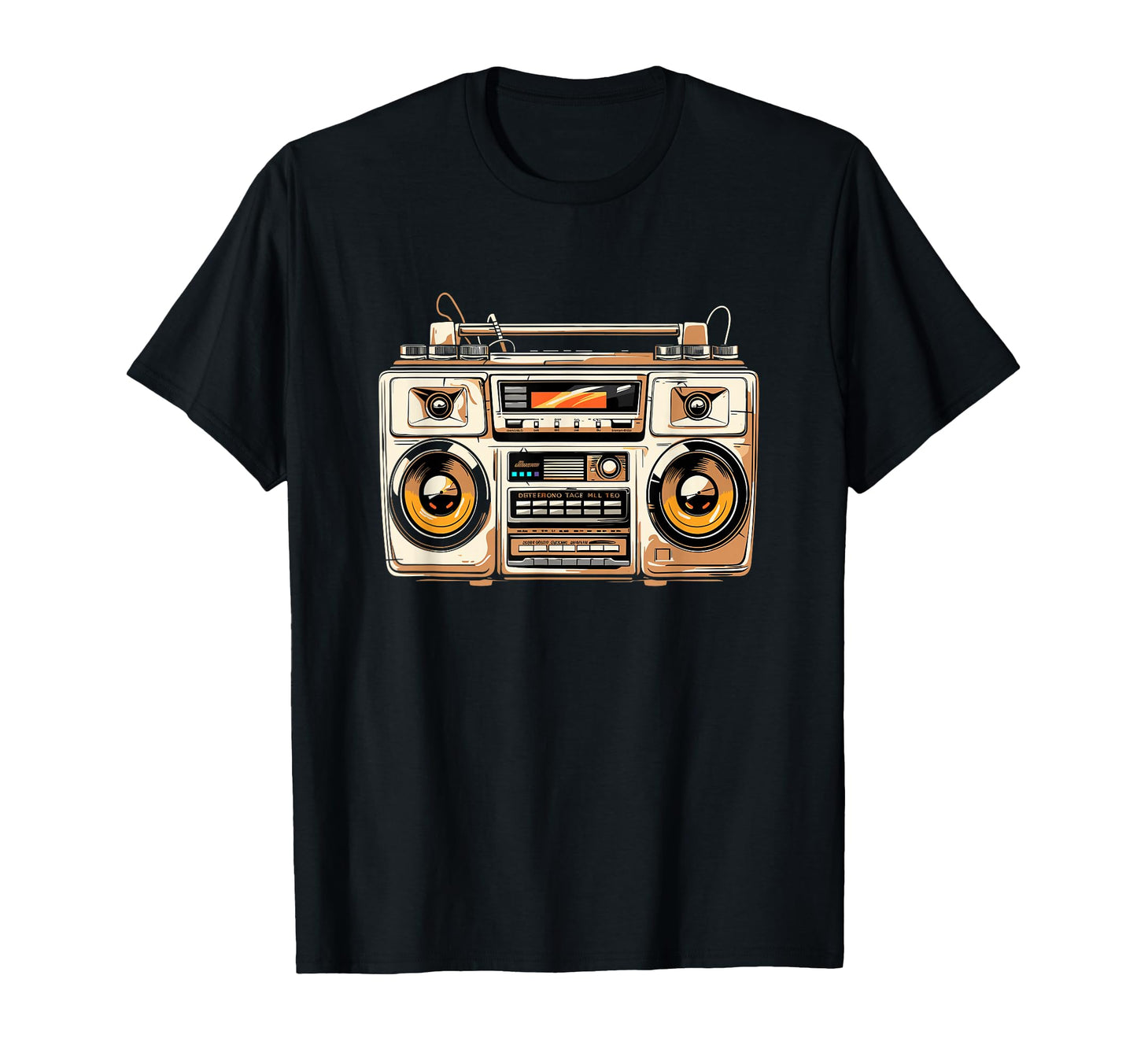 Ghetto Blaster Hip Hop 80S 90S T-Shirt - Streetwear Style for Adults - T-Shirt, Sweatshirt, Hoodie