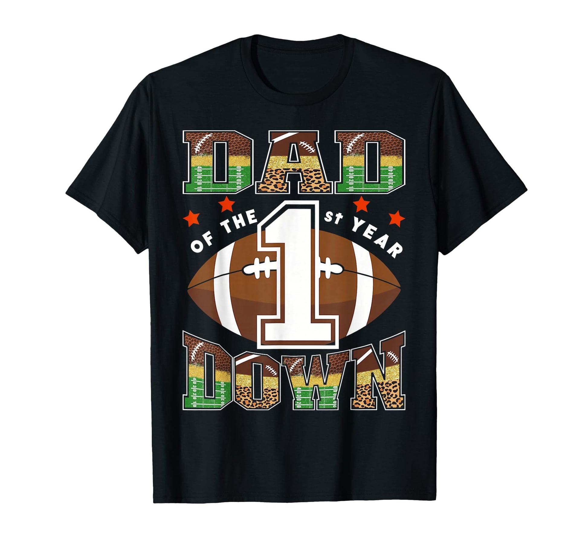 Dad 1St Birthday Football Game Day Party T-Shirt - Unique Graphic Men Women - T-Shirt, Sweatshirt, Hoodie