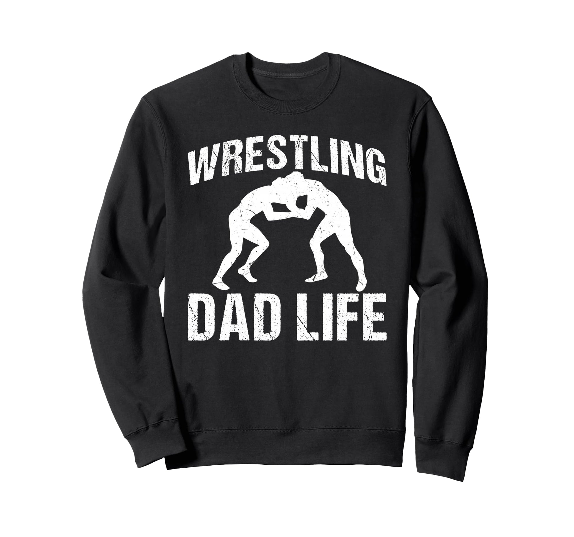 Wrestling Dad Life Game Day Sports Sweatshirt - Graphic Print for Adults - T-Shirt, Sweatshirt, Hoodie