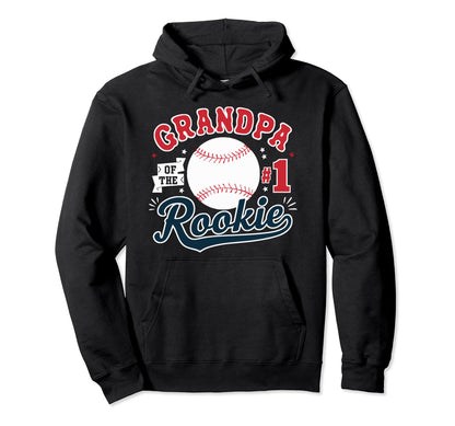 Baseball Grandpa Grandfather Gramps Hoodie - Novelty Apparel for Adults - T-Shirt, Sweatshirt, Hoodie