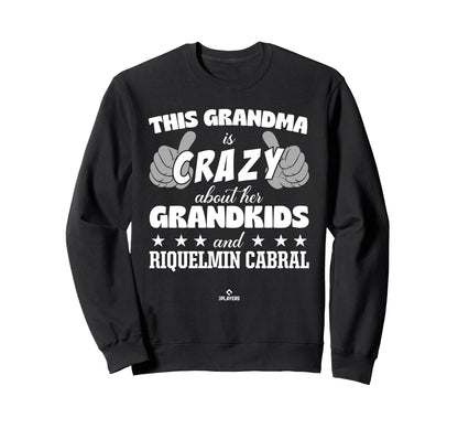 Grandma Crazy Riquelmin Cabral Sweatshirt - Unique Graphic Men Women - T-Shirt, Sweatshirt, Hoodie