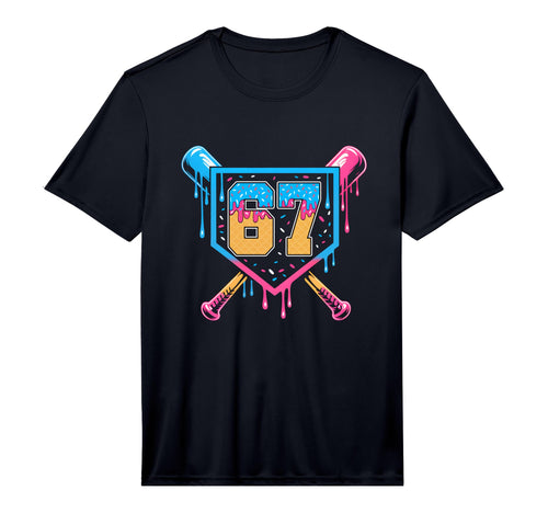 Baseball Drip Number 67 Player Or T-Shirt - Streetwear Style for Adults - T-Shirt, Sweatshirt, Hoodie