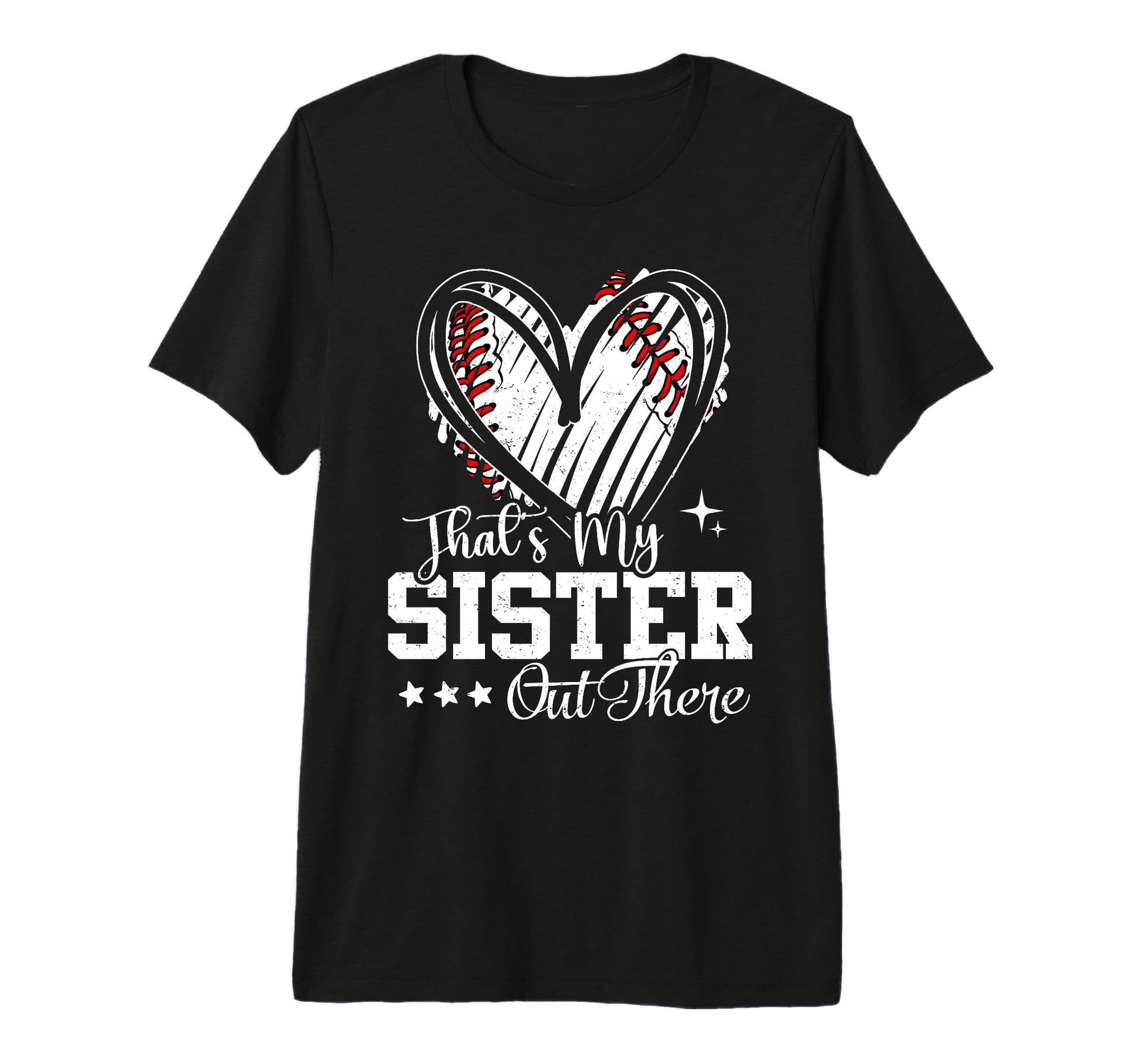 Thats My Sister Out There Baseball T-Shirt - Aesthetic Graphic for Adults - T-Shirt, Sweatshirt, Hoodie