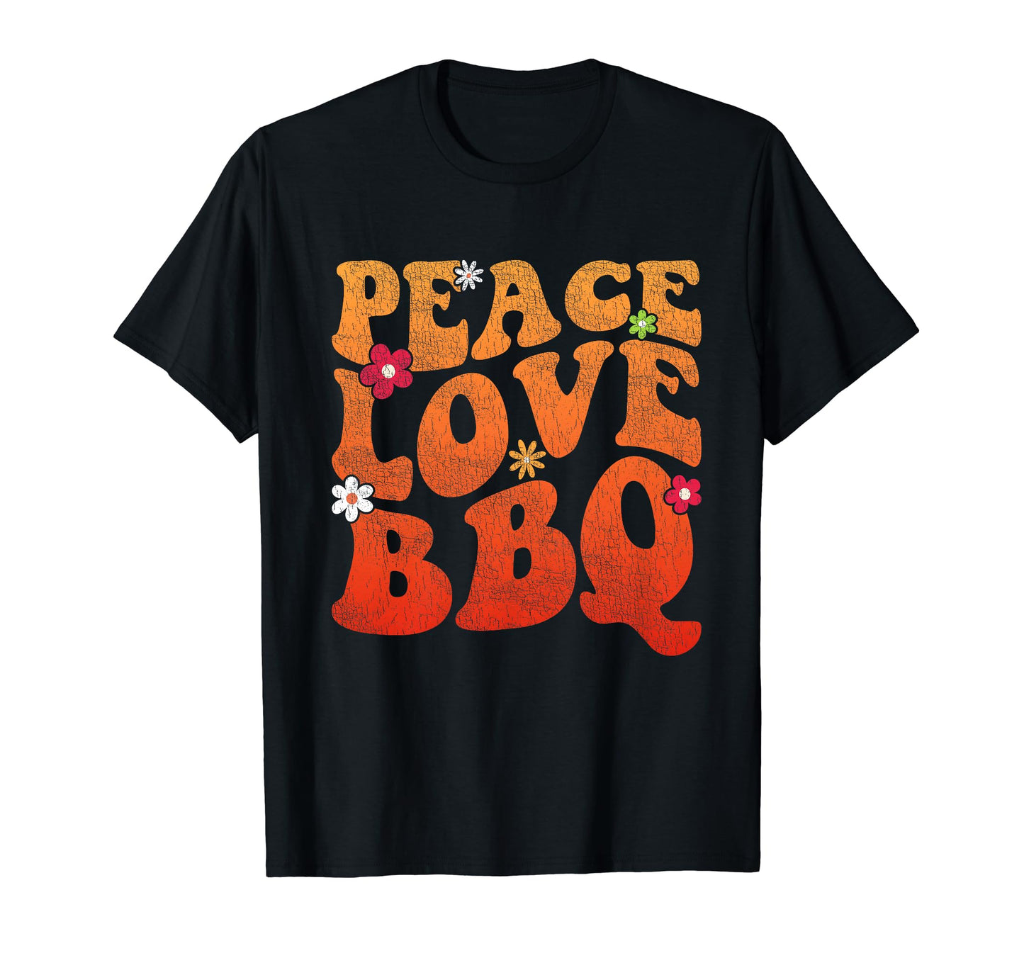 Peace Love Bbq Grillmaster Grilling T-Shirt - Novelty Apparel Men Women - T-Shirt, Sweatshirt, Hoodie