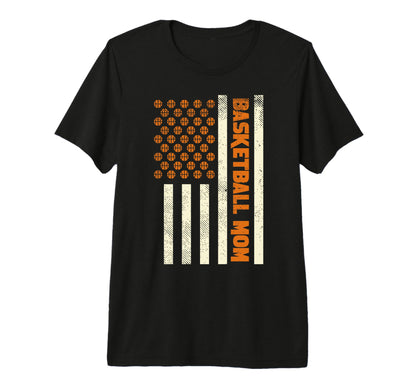 Baseball Us Flag Mothers Day Sports T-Shirt - Minimalist Print Men Women - T-Shirt, Sweatshirt, Hoodie