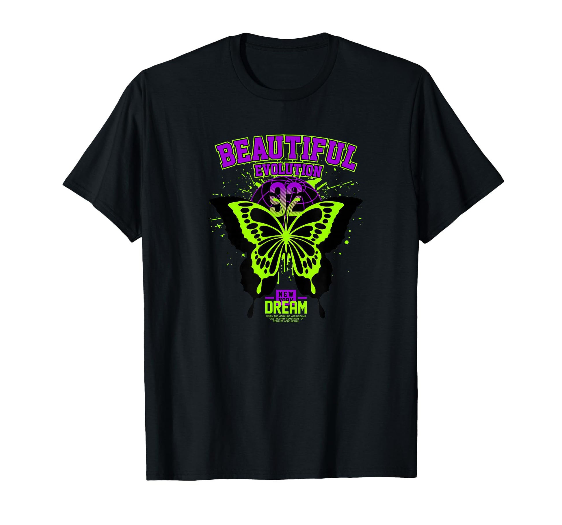 Butterfly Y2K Grunge Aesthetic T-Shirt - Novelty Apparel Unisex - T-Shirt, Sweatshirt, Hoodie