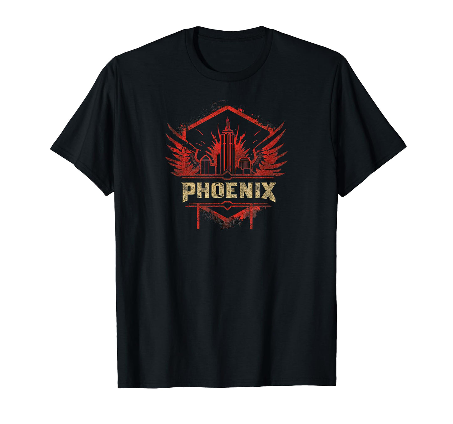 Phoenix Grit 90S Grunge Urbandecay Mens T-Shirt - Unique Graphic Men Women - T-Shirt, Sweatshirt, Hoodie