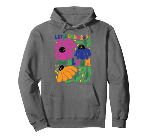 Let Kindness Bloom Boho Matisse Hoodie - Custom Art Print for Adults - T-Shirt, Sweatshirt, Hoodie