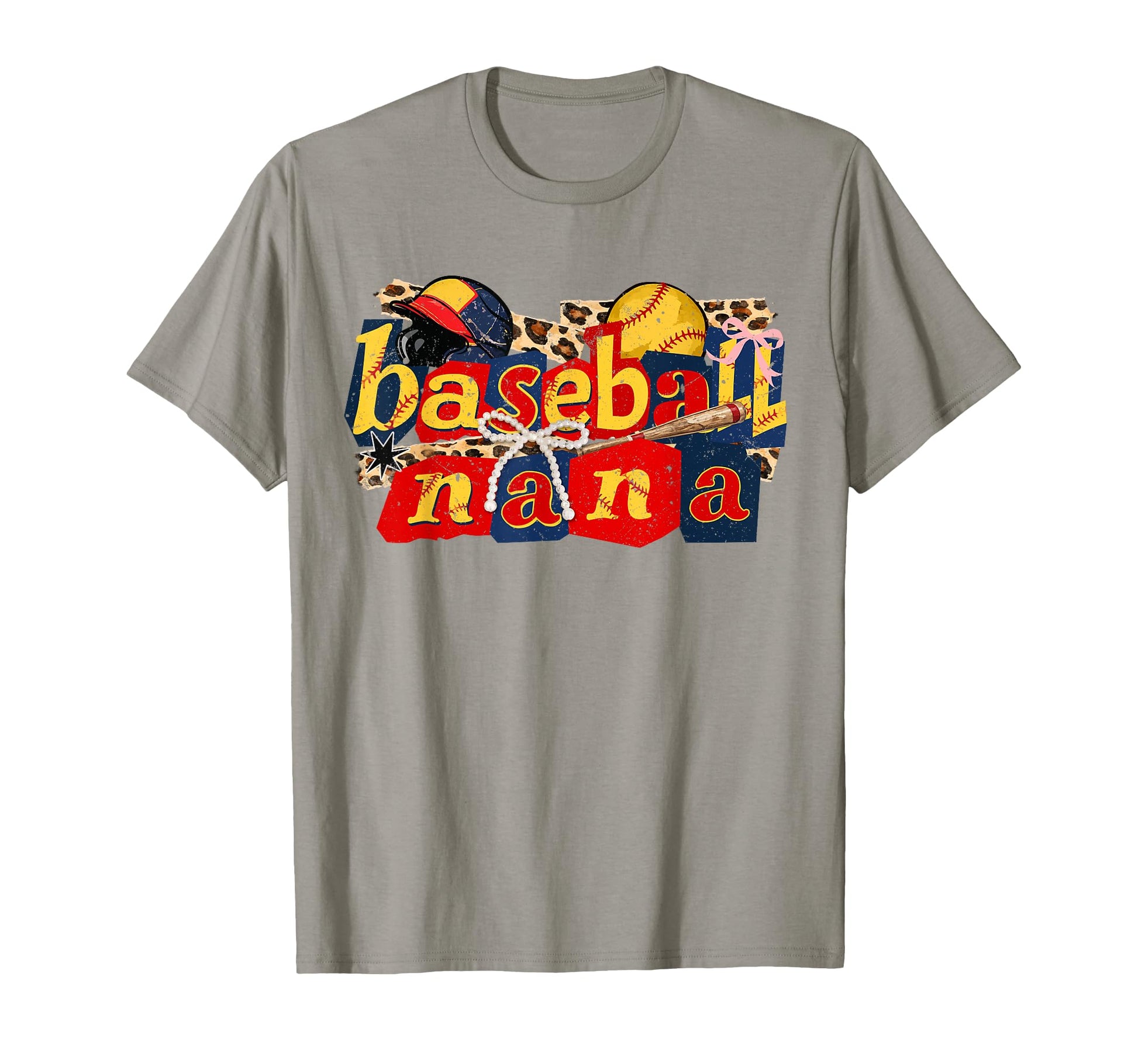 Baseball Nana Coquette Bow Baseball T-Shirt - Trendy Graphic Unisex - T-Shirt, Sweatshirt, Hoodie