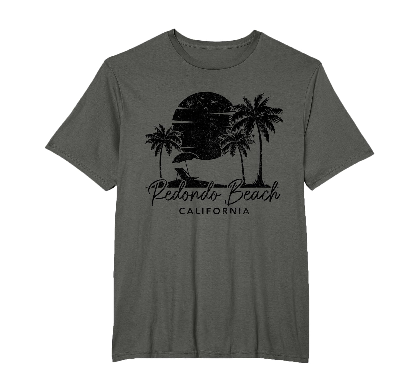 Redondo Beach California Surf Sunset T-Shirt - Custom Art Print for Adults - T-Shirt, Sweatshirt, Hoodie