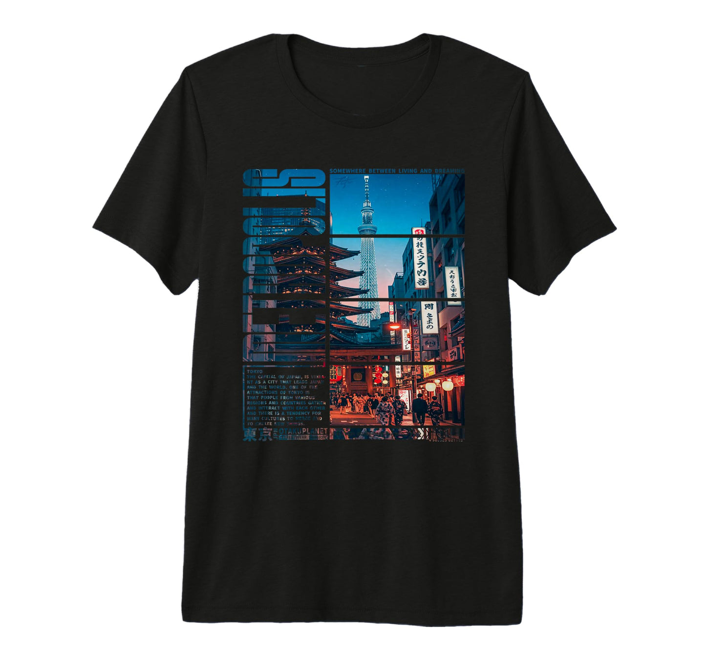 Tokyo Metropolis Soft Grunge 80S 90S T-Shirt - Minimalist Print Unisex - T-Shirt, Sweatshirt, Hoodie