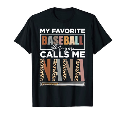 My Favorite Baseball Player Calls Me T-Shirt - Custom Art Print Men Women - T-Shirt, Sweatshirt, Hoodie