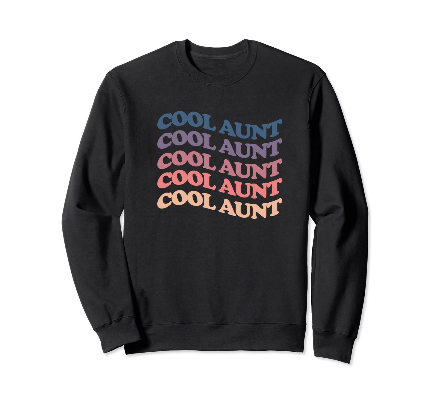 Aunt Rainbow Gift Aunts And Auntie Sweatshirt - Novelty Apparel Men Women - T-Shirt, Sweatshirt, Hoodie