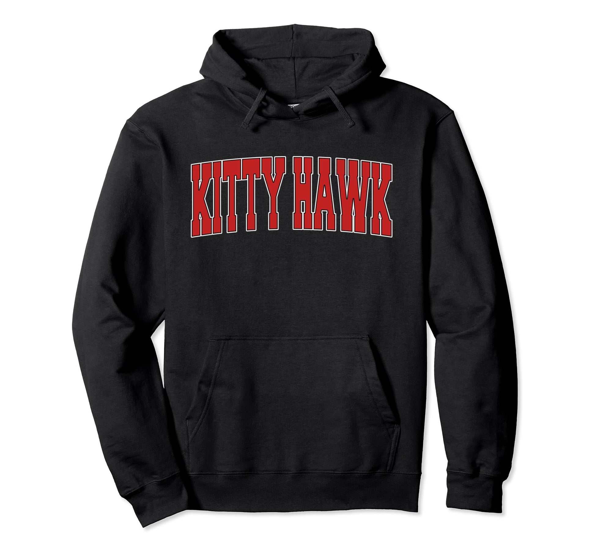 Kitty Hawk Nc North Carolina Varsity Hoodie - Streetwear Style Men Women - T-Shirt, Sweatshirt, Hoodie