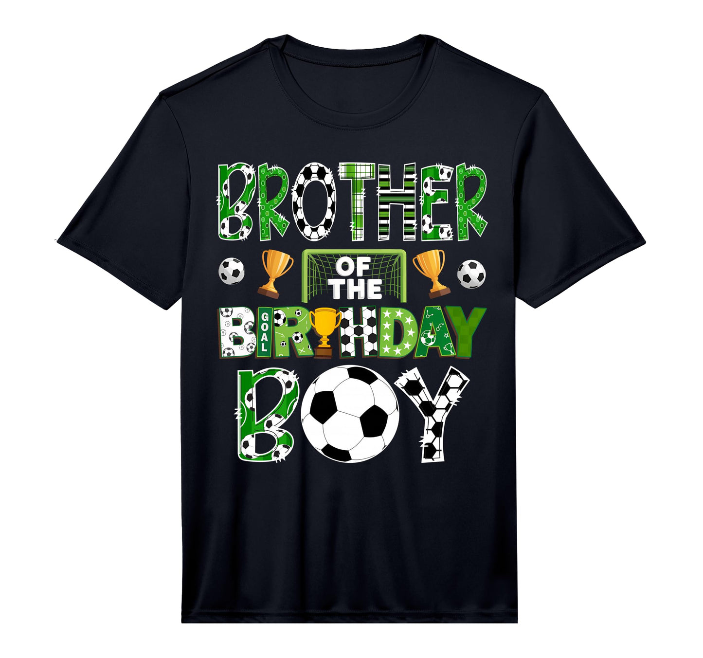 Birthday Brother Football Players Game T-Shirt - Unique Graphic Men Women - T-Shirt, Sweatshirt, Hoodie
