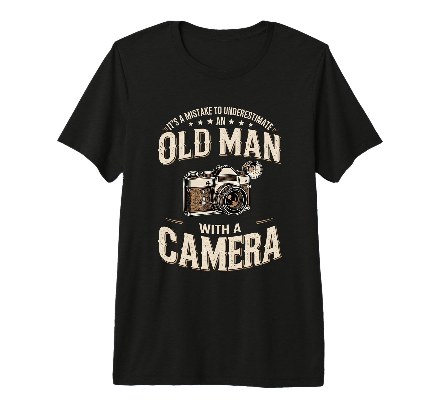 Mens Its Mistake To Underestimate T-Shirt - Aesthetic Graphic for Adults - T-Shirt, Sweatshirt, Hoodie