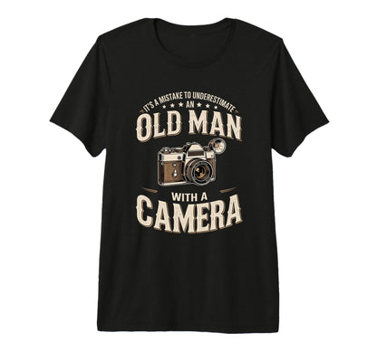 Mens Its Mistake To Underestimate T-Shirt - Aesthetic Graphic for Adults - T-Shirt, Sweatshirt, Hoodie