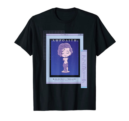 Aphrodite Vaporwave Aesthetic Japan T-Shirt - Graphic Print Men Women - T-Shirt, Sweatshirt, Hoodie