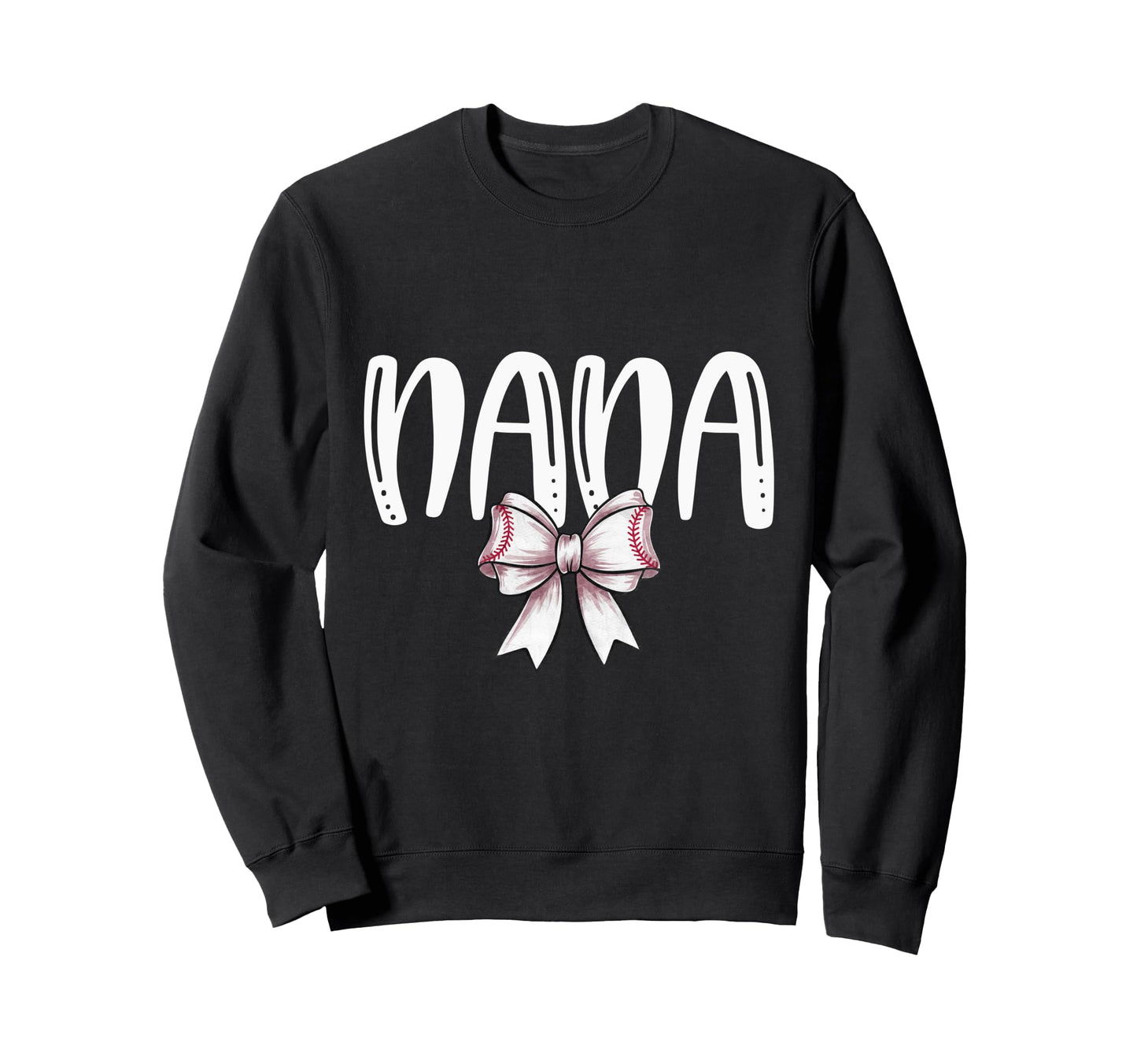 Coquette Baseball Nana Spirit Sweatshirt - Streetwear Style for Adults - T-Shirt, Sweatshirt, Hoodie