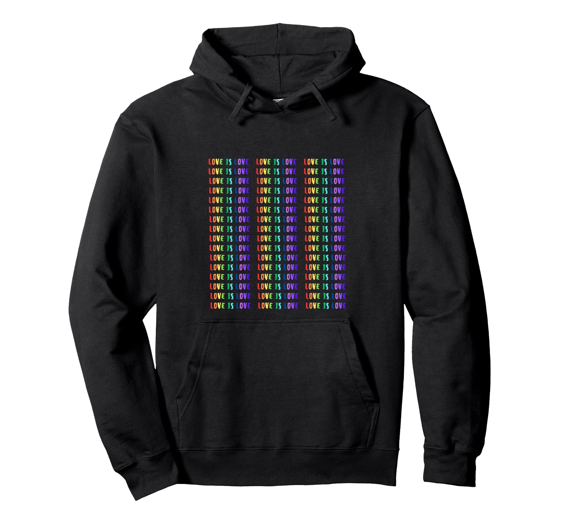Love Is Love Gay Pride Month Festival Hoodie - Graphic Print for Adults - T-Shirt, Sweatshirt, Hoodie