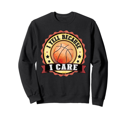 Funny Loud Crazy Basketball Mama Sweatshirt - Minimalist Print Men Women - T-Shirt, Sweatshirt, Hoodie