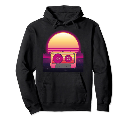 80S Art Vaporwave Aesthetic 80S Music Hoodie - Fun Novelty Design Unisex - T-Shirt, Sweatshirt, Hoodie