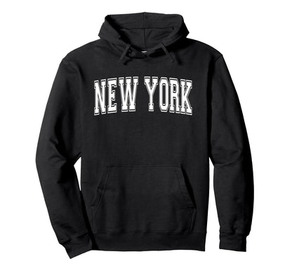 New York Ny New York Usa Sports Hoodie - Casual Everyday Wear Unisex - T-Shirt, Sweatshirt, Hoodie