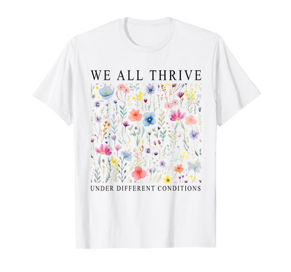 Boho We All Thrive Under Different T-Shirt - Graphic Print Men Women - T-Shirt, Sweatshirt, Hoodie