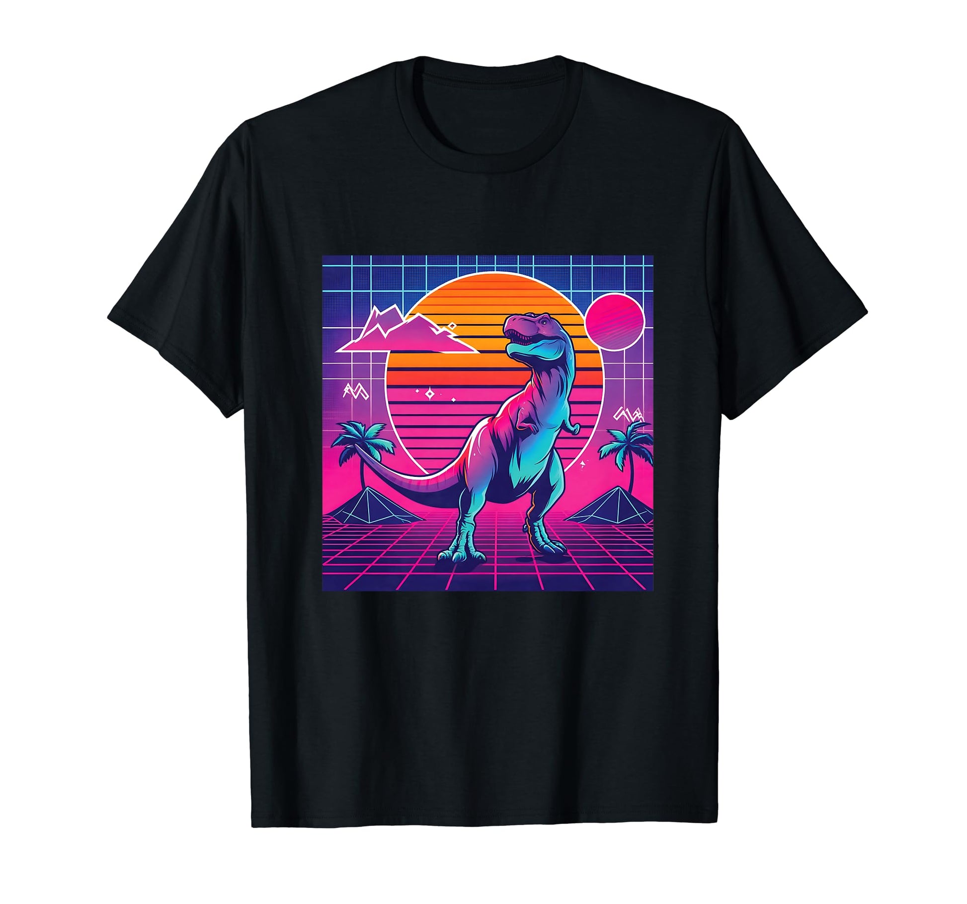 Retrowave Synthwave Aesthetic Vaporwave T-Shirt - Graphic Print Unisex - T-Shirt, Sweatshirt, Hoodie