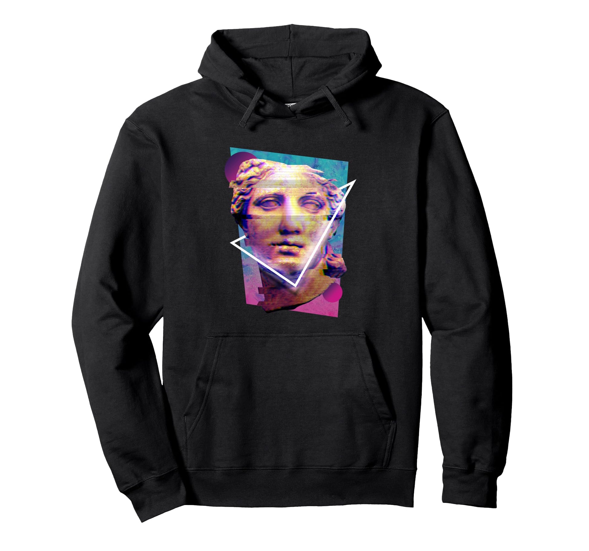 Venus Statue Collage Vaporwave Hoodie - Trendy Graphic for Adults - T-Shirt, Sweatshirt, Hoodie