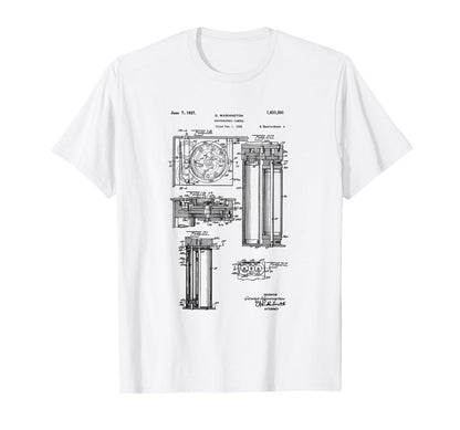 Camera Photographic Patent 1927 T-Shirt - Custom Art Print for Adults - T-Shirt, Sweatshirt, Hoodie