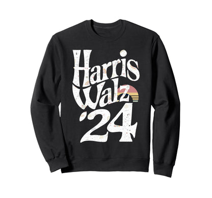 Boho Harris Walz Sweatshirt - Casual Everyday Wear Unisex - T-Shirt, Sweatshirt, Hoodie