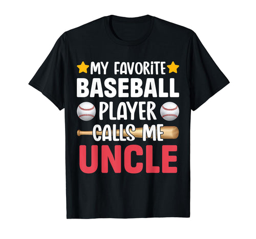 My Favorite Baseball Player Calls Me T-Shirt - Minimalist Print Unisex - T-Shirt, Sweatshirt, Hoodie